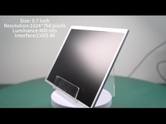 9.7 дюймовый TFT LCD дисплейный модуль с разрешением 1024 * 768 400 нит Автомобильный LCD LVDS интерфейс